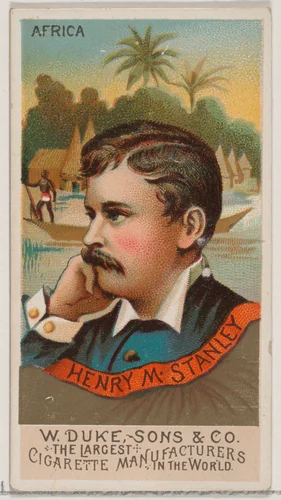 Henry McStanley, from the series Great Americans (N76) for Duke brand cigarettes by W. Duke, Sons & Co., print, 1888
