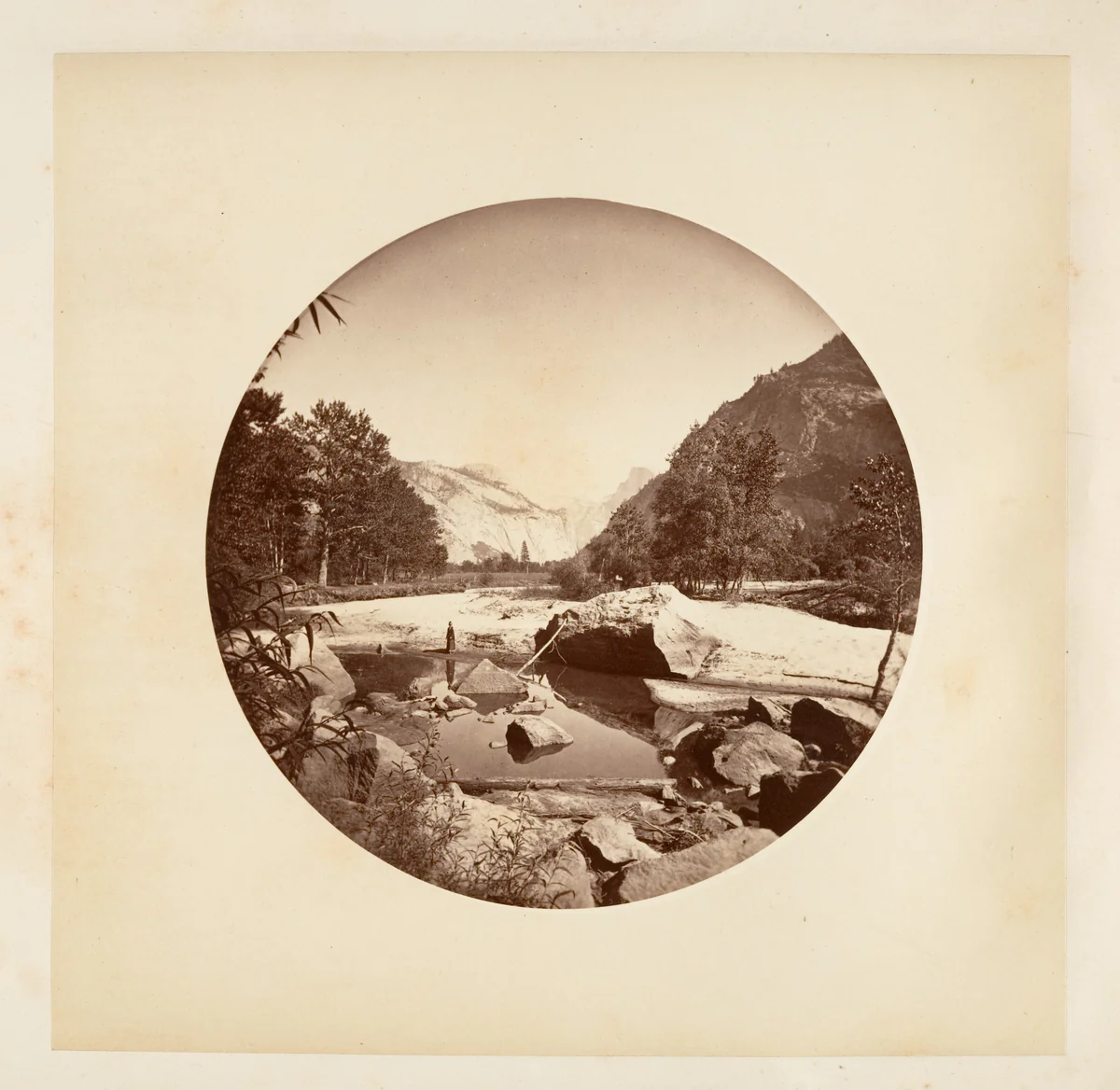 [Yosemite National Park, California] by Carleton E. Watkins, photograph, 1876-1880