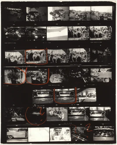 Guggenheim 509/Americans 11--Los Angeles by Robert Frank, photograph, 1956