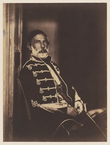 Omar Pasha by Roger Fenton, photograph, 1855