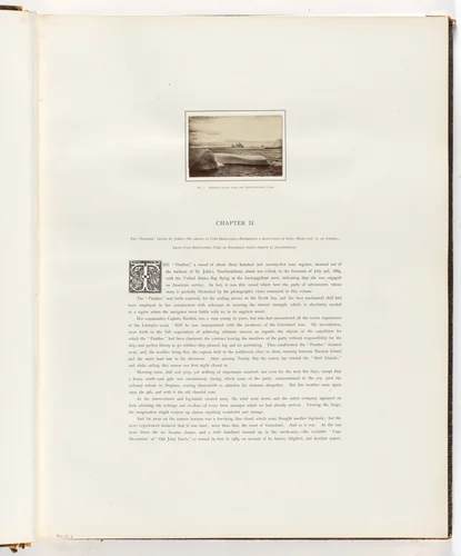 "Icebergs Passed near the Newfoundland Coast" by George P. Critcherson, John L. Dunmore, William Bradford, photograph, 1869