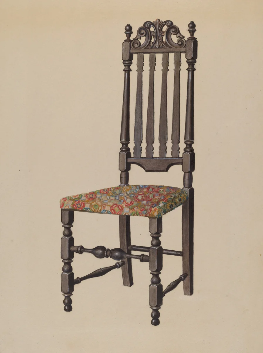 Side Chair by Louis Annino, index of american design, 1937