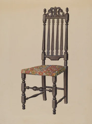 Side Chair by Louis Annino, index of american design, 1937