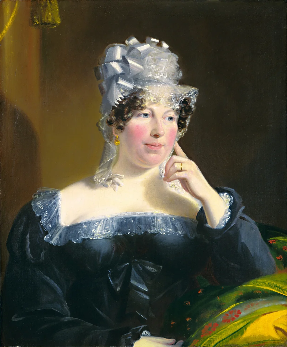 Portrait of a Lady by American 19th Century, painting, 1825