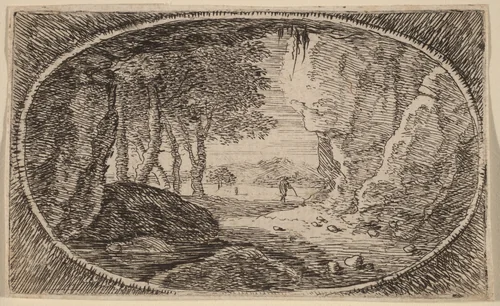 The Rocks by Herman van Swanevelt, print, 1600-1655
