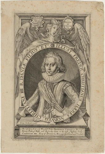 Frederick Christian of Denmark by Renold Elstrack, print, 1571-1625