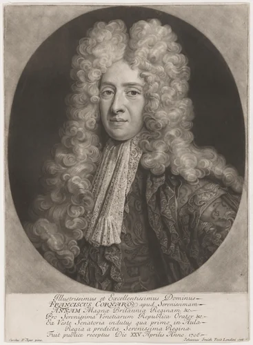 Francisco Cornaro by John Smith; Charles d' Agar, print, 1706