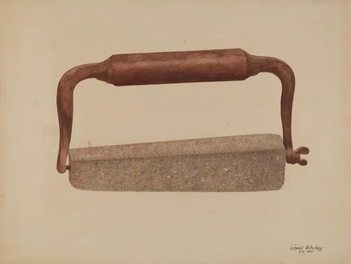 Knife Sharpener by Lionel Ritchey, index of american design, 1939