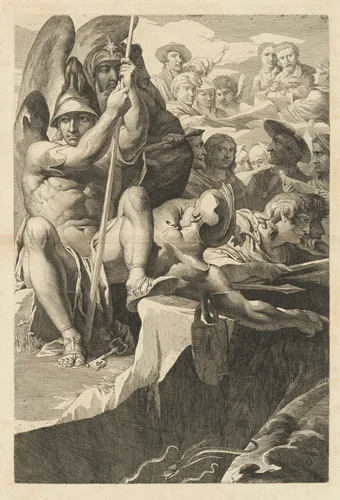 The Angelic Guards by James Barry, print, 1802