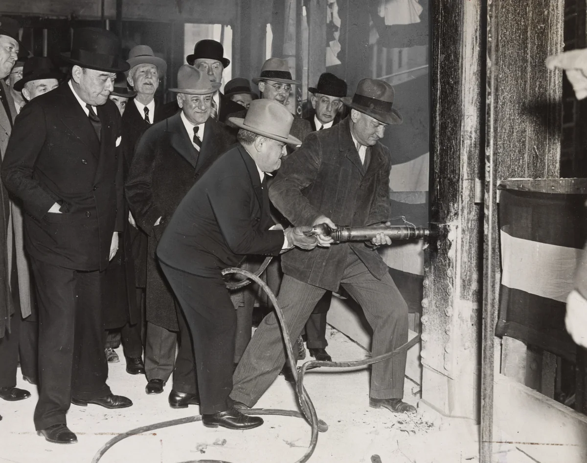 "The Mayor's Day" by Times Wide World Photos, photograph, 1940