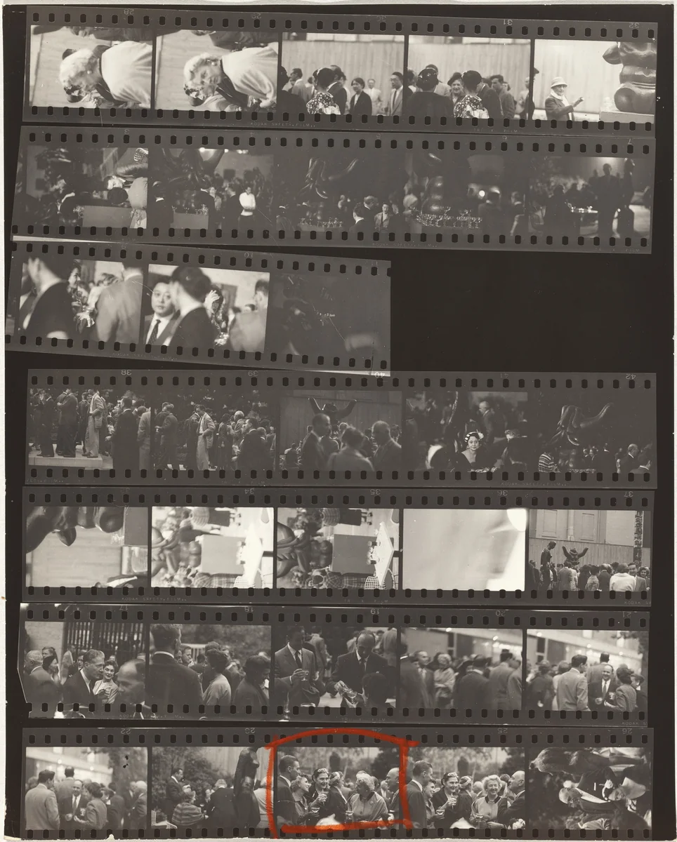 Guggenheim 133/Americans 53--New York City by Robert Frank, photograph, 1955