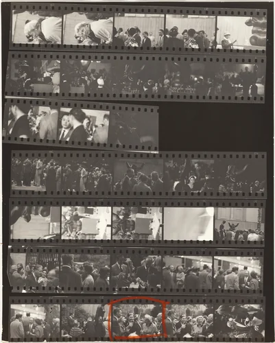 Guggenheim 133/Americans 53--New York City by Robert Frank, photograph, 1955