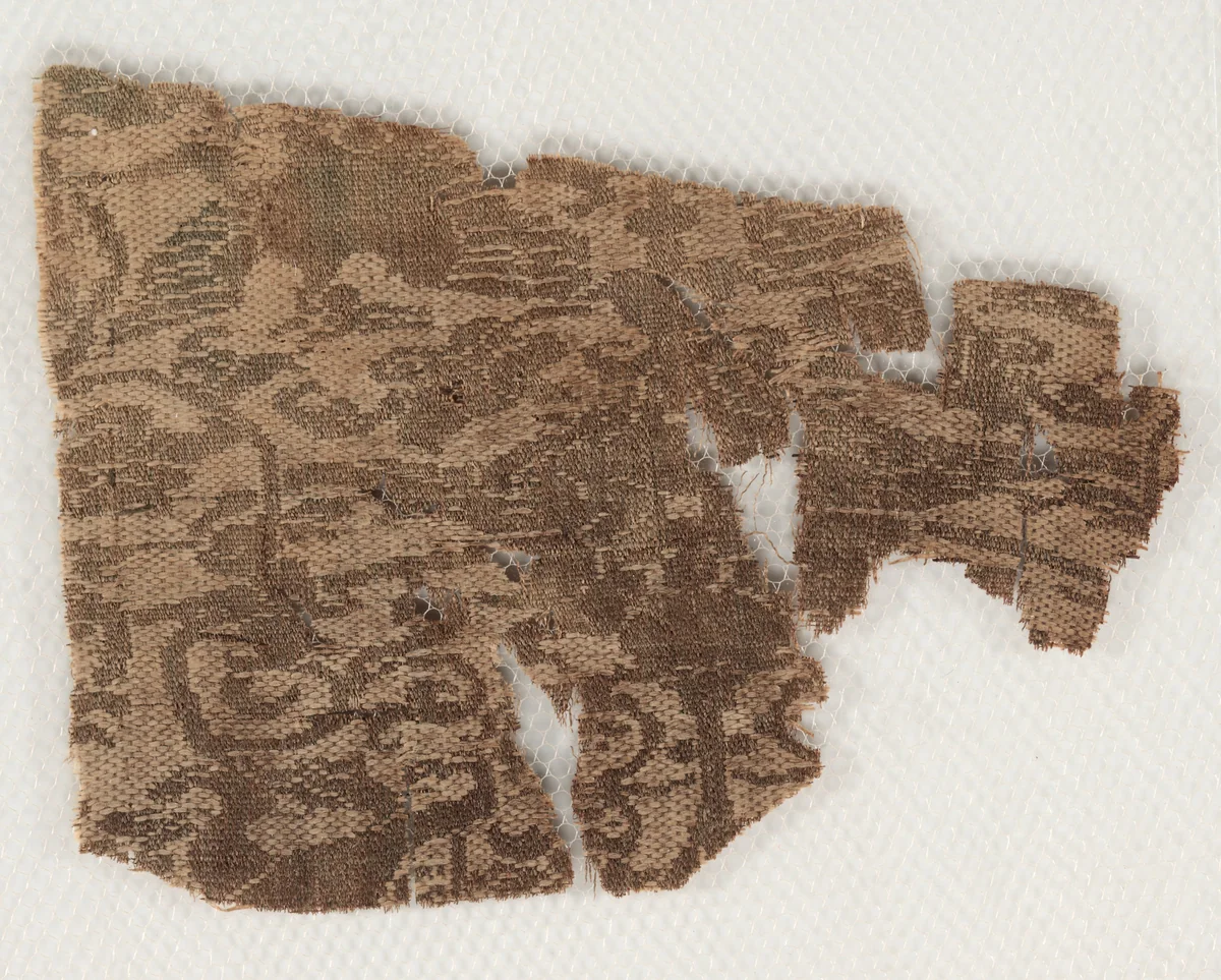 Fragment by Unknown, textile, 1100-1199