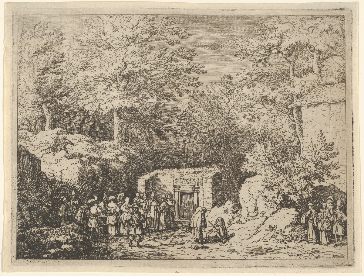 The Fourth Spring by Allart van Everdingen, print, 1621-1675