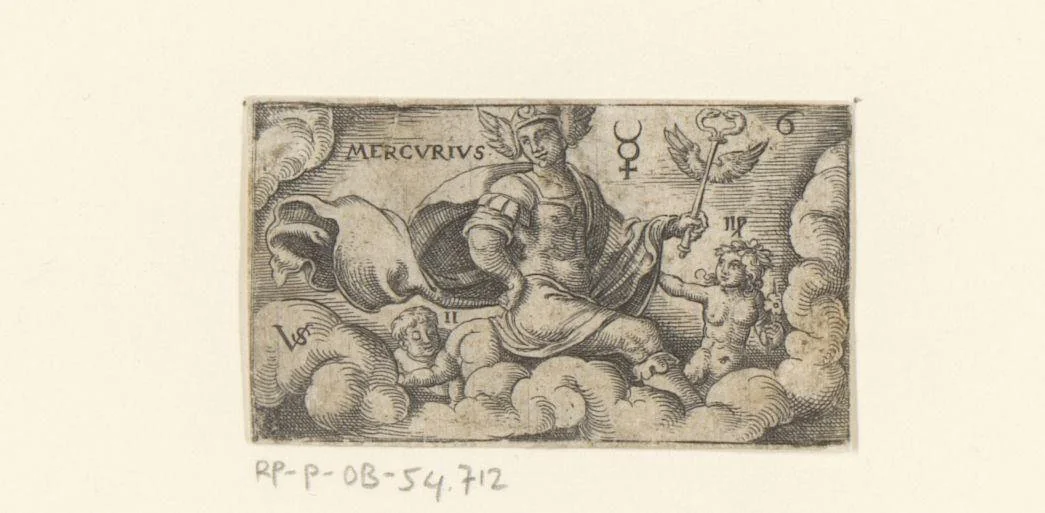 Mercurius by Unknown, print, 1524-1562