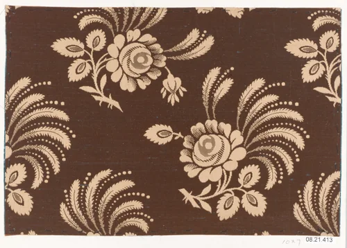 Textile sample by Unknown Designer, textile, 1900