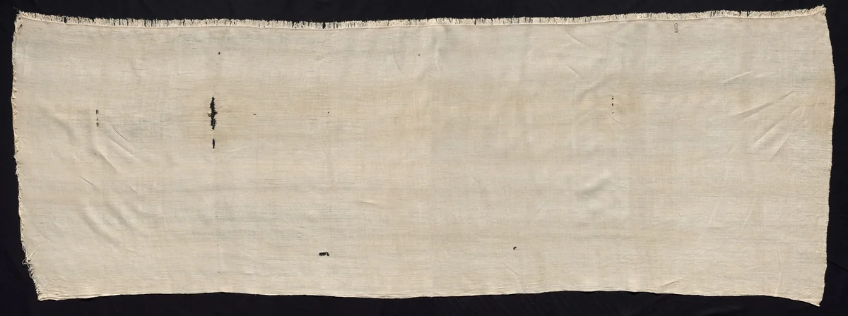 Mummy Linen by Unknown, textile, -1540--1296