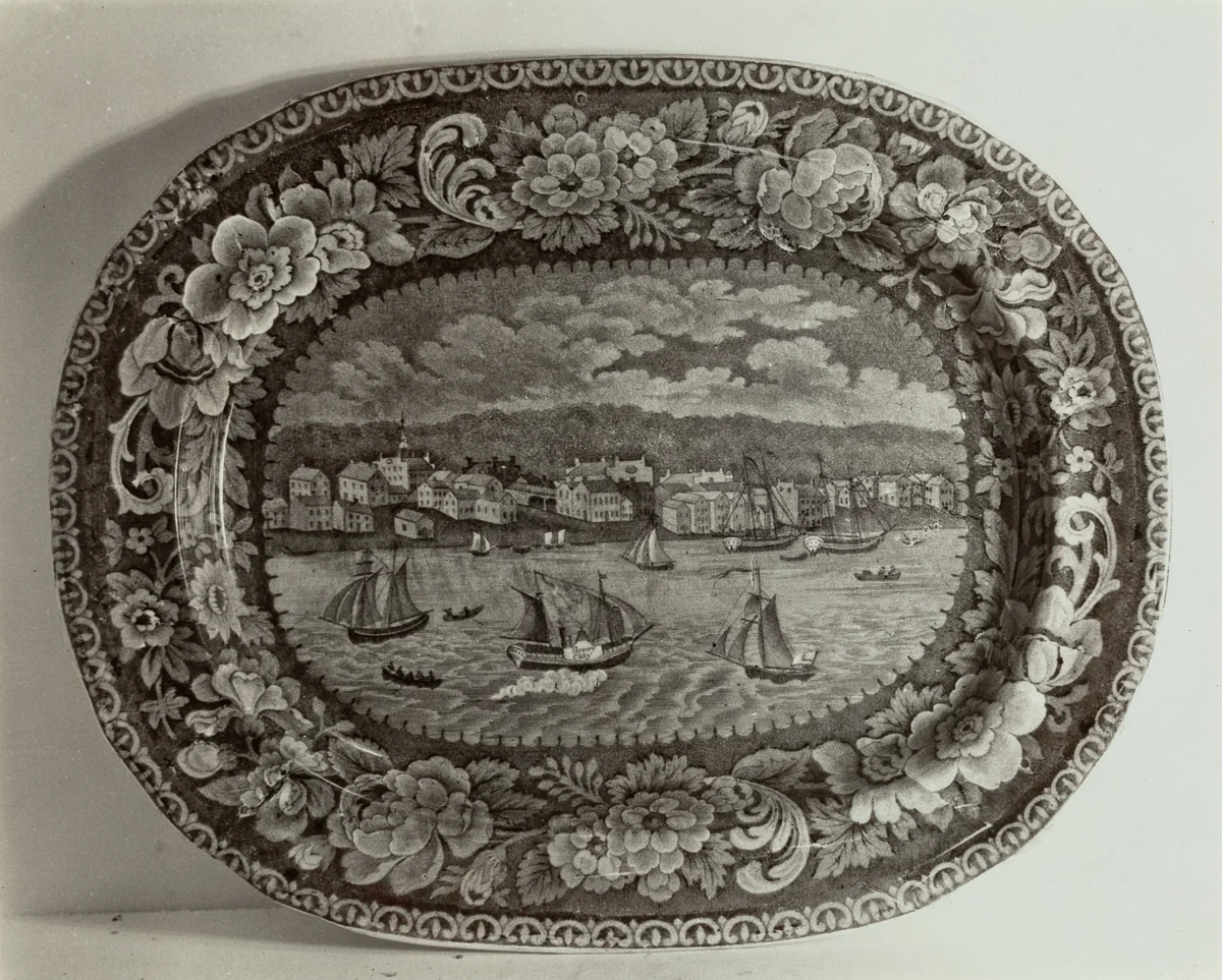 Platter by Helmut Hiatt, index of american design, 1936