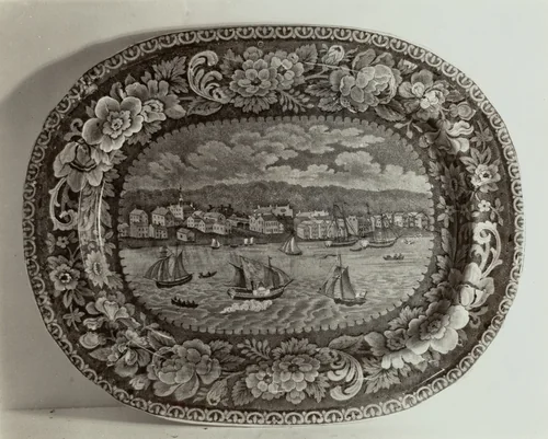 Platter by Helmut Hiatt, index of american design, 1936