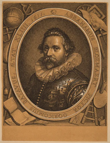 Abraham Bloemaert by Frederick Bloemaert, print, 1700-1799