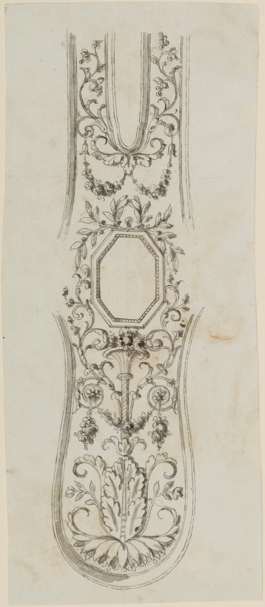 Designs for the Decoration of Firearms by Nicolas Noël Boutet, drawing, 1772-1830