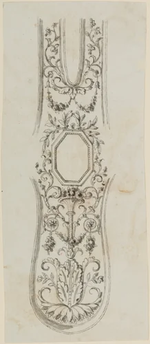 Designs for the Decoration of Firearms by Nicolas Noël Boutet, drawing, 1772-1830