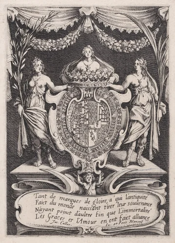 Frontispiece, from "Le Combat a la Barrière" by Jacques Callot, print, 1627