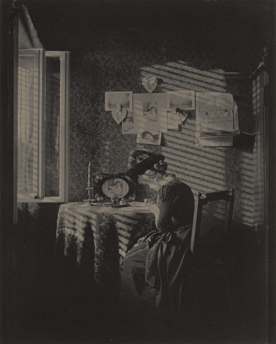Sun Rays—Paula, Berlin by Alfred Stieglitz, photograph, 1889
