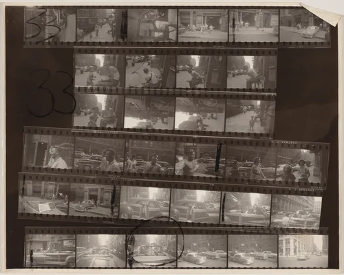 11th Street story 33/People You Don't See 14 by Robert Frank, photograph, 1951