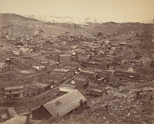 Central City, Colorado by William Henry Jackson, photograph, 1876-1886