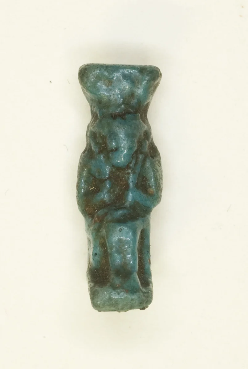 Amulet of the Goddess Hathor with Menat and Sistrum by Egyptian, metalwork, -664--332