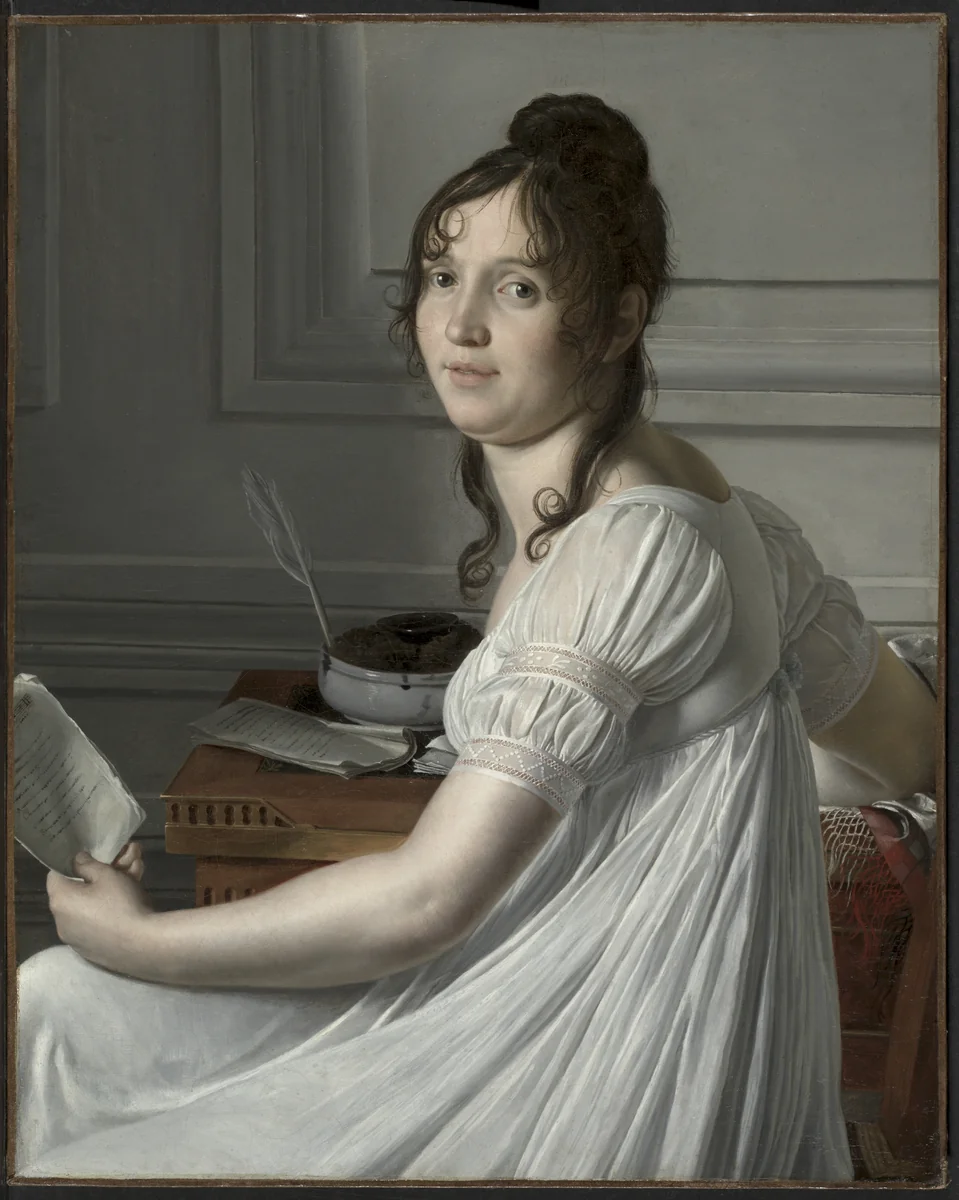Sophie Crouzet by Louis Hersent, painting, 1796-1806