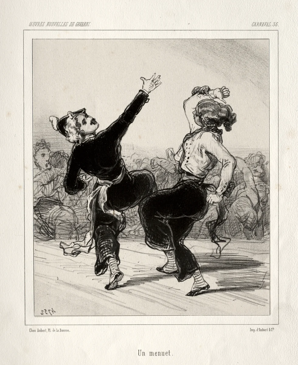 Carnaval by Paul Gavarni, print, 1824-1847