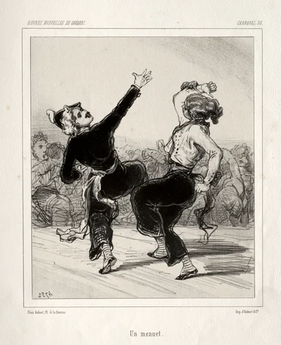 Carnaval by Paul Gavarni, print, 1824-1847