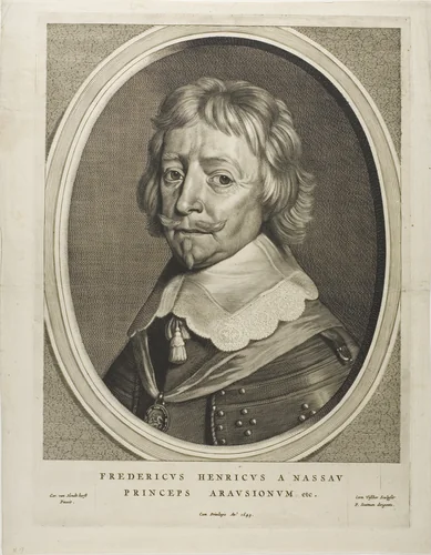 Frederic Henry, Prince of Orange, from Nine Portraits by Cornelis Visscher, print, 1649