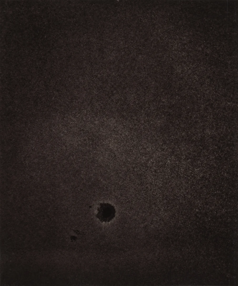 Région Centrale (Taches et Granulations), June 21, 1889, 6h 52m 9s by Jules Janssen, photograph, 1877