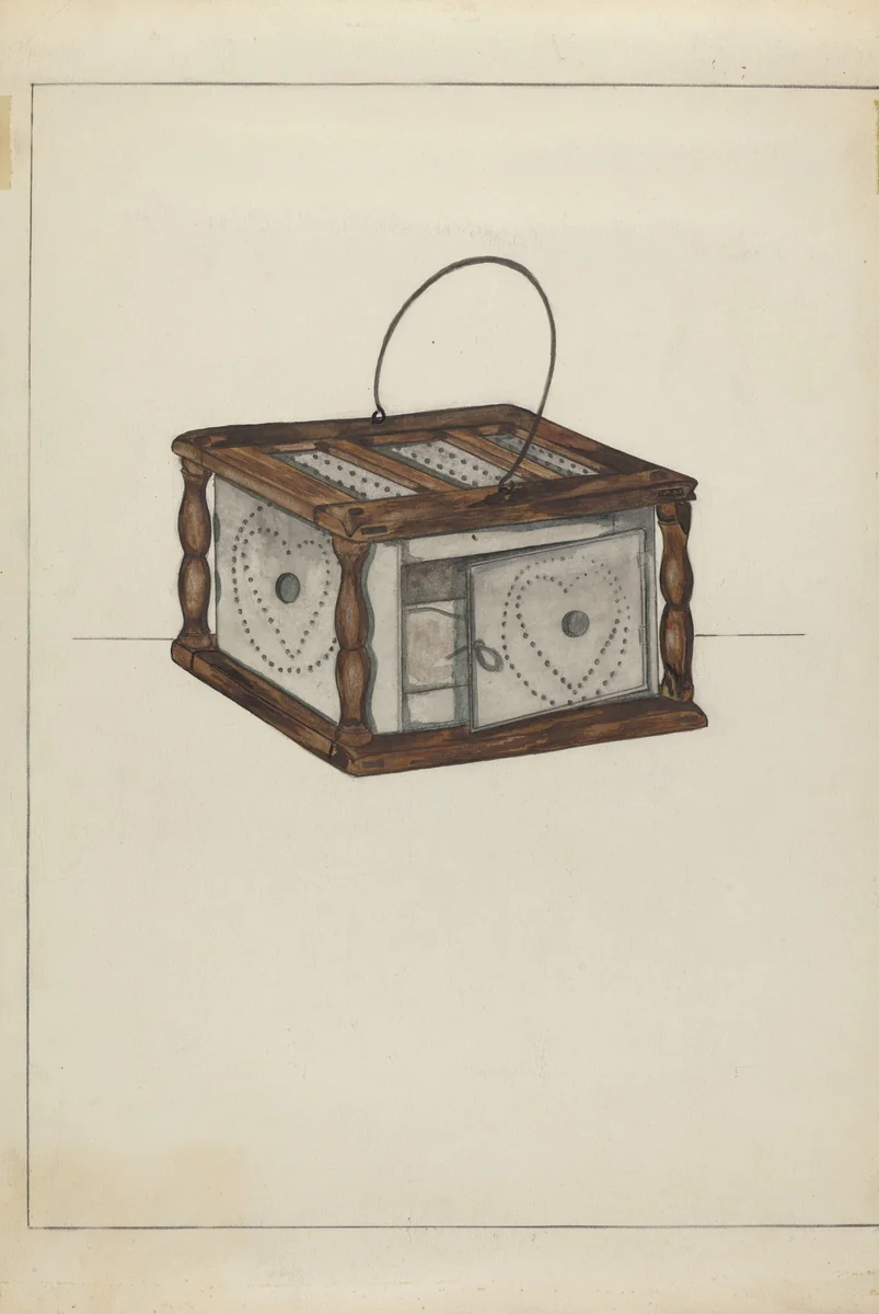 Foot Warmer by Katherine Hastings, index of american design, 1936