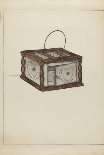 Foot Warmer by Katherine Hastings, index of american design, 1936
