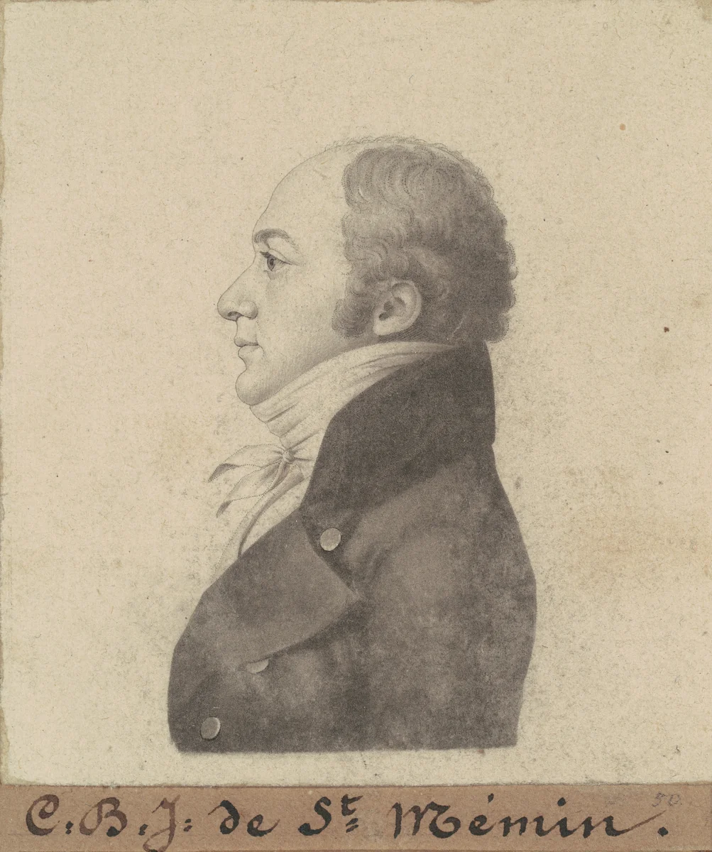 Charles Balthazar Julien Févret de Saint-Mémin by Charles B. J. Févret de Saint-Mémin, print, 1799