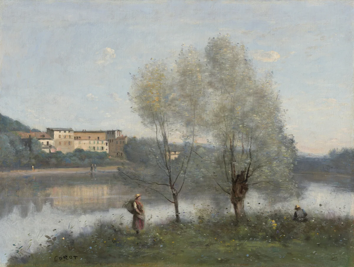 Ville-d'Avray by Jean-Baptiste-Camille Corot, painting, 1865