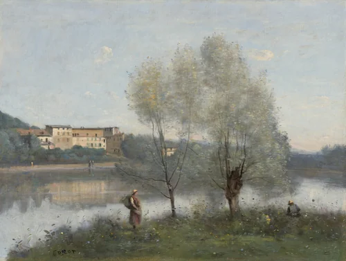 Ville-d'Avray by Jean-Baptiste-Camille Corot, painting, 1865