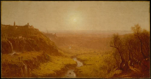 Tivoli by Sanford Robinson Gifford, artwork, 1870