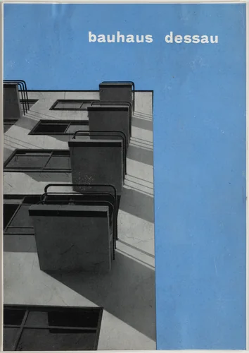 Bauhaus Dessau by Herbert Bayer, design, 1926
