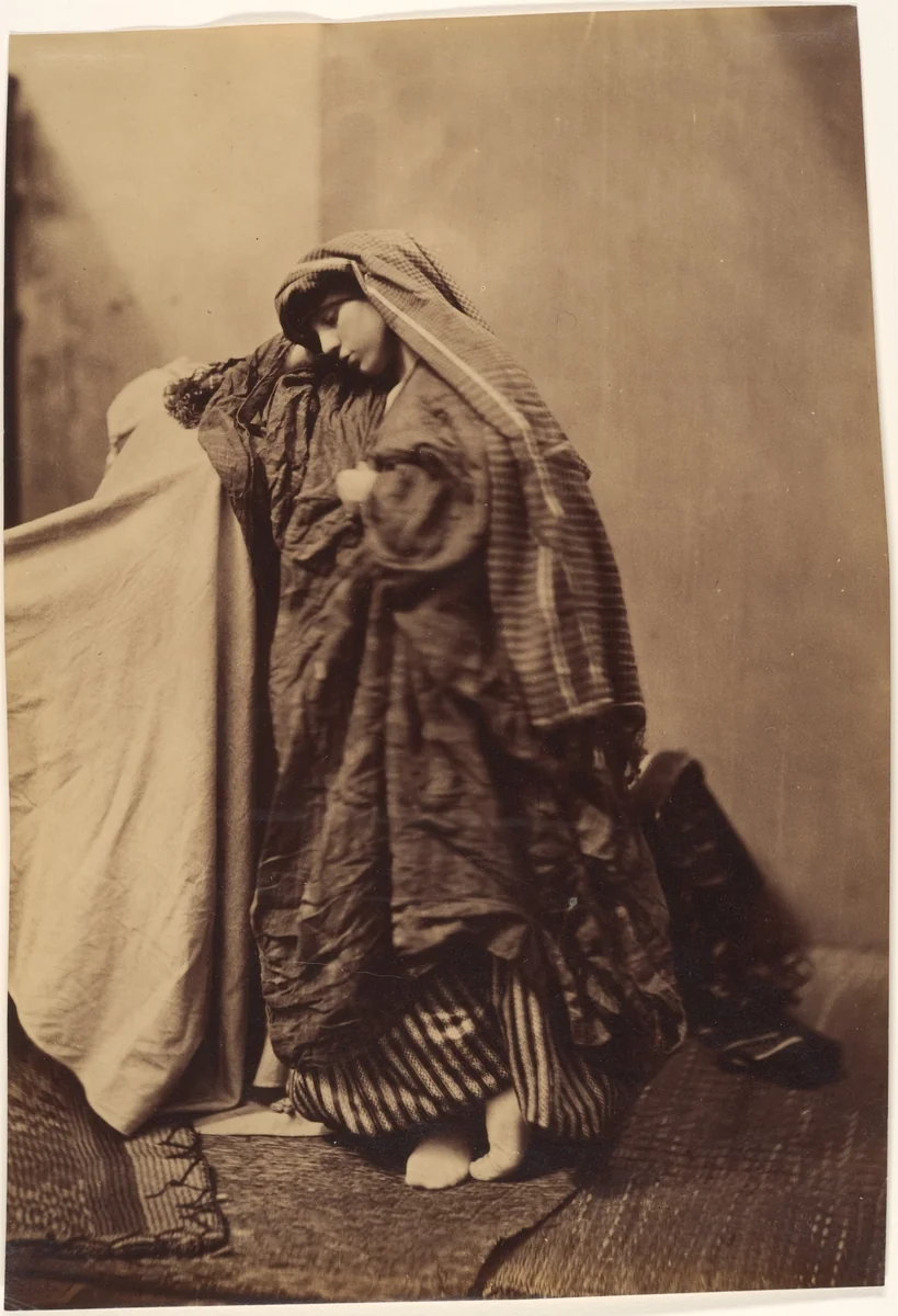 [Orientalist Study of a Woman] by Roger Fenton, photograph, 1858