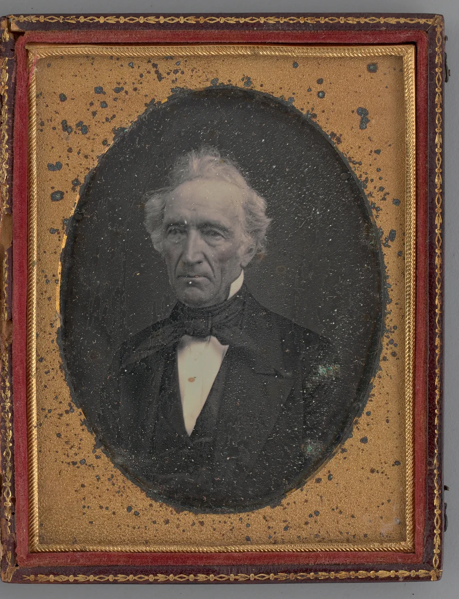 Untitled (Portrait of a Man) by Unknown maker, other, 1854