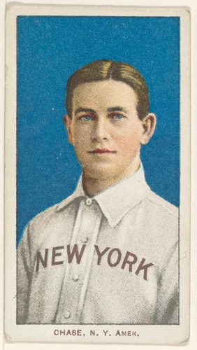 Chase, New York, American League, from the White Border series (T206) for the American Tobacco Company by American Tobacco Company, print, 1909-1911