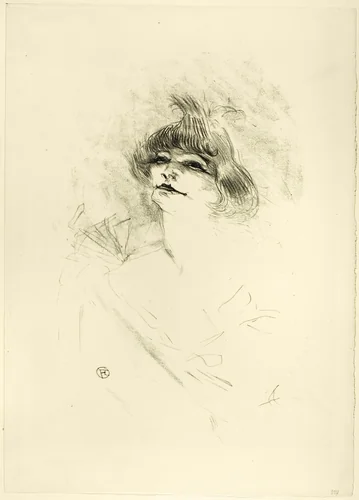 Polaire by Henri de Toulouse-Lautrec, print, 1898