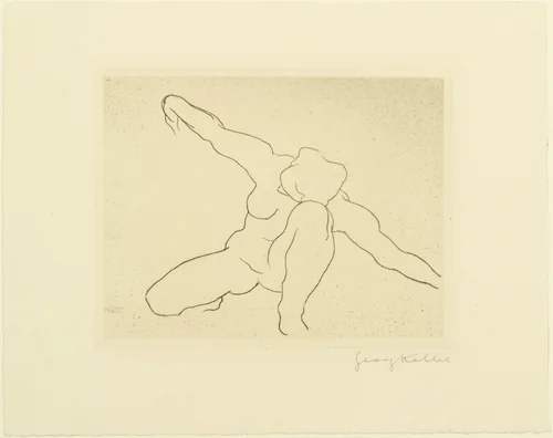 Call of the Earth (Ruf der Erde) by Georg Kolbe, print, 1933