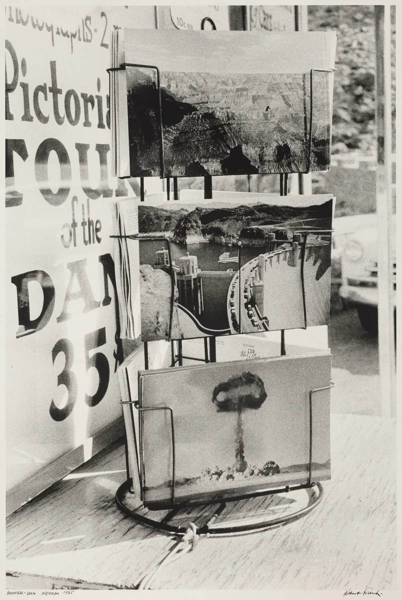 Hoover Dam, Nevada by Robert Frank, photograph, 1955