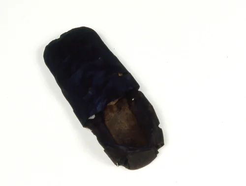 Shoe by England, textile, 1501-1600